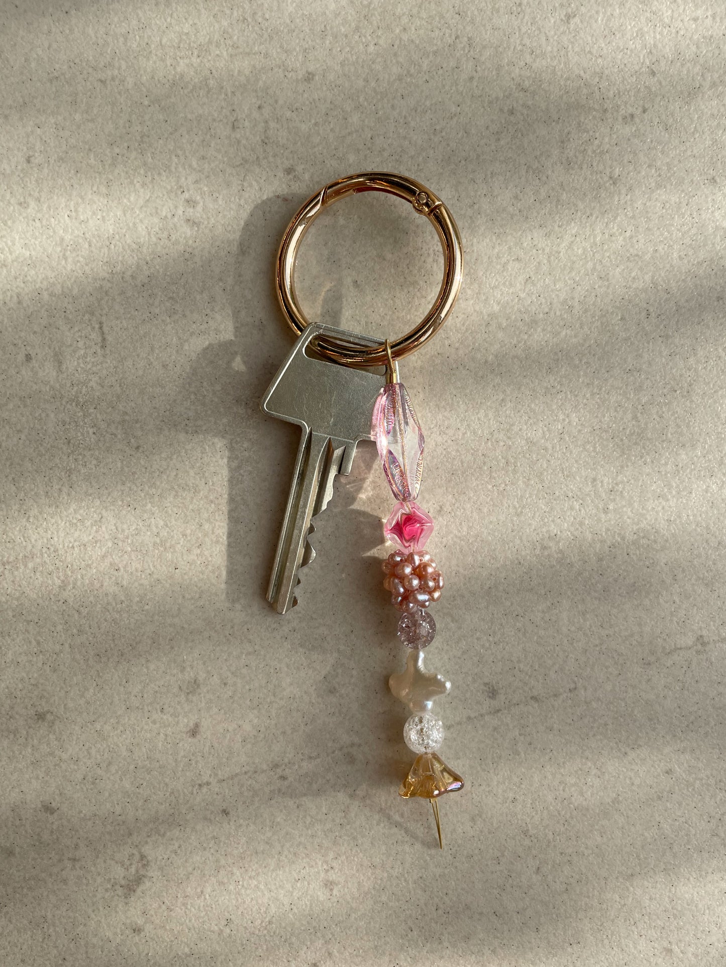 Bag/key Charm - Cherry Sunshine