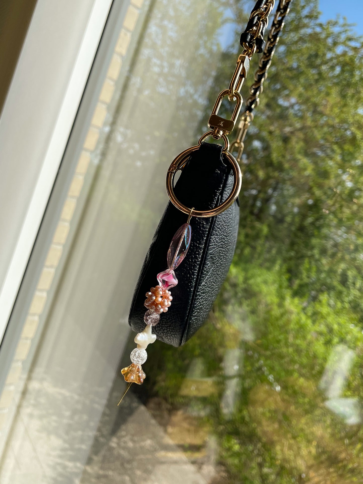 Bag/key Charm - Cherry Sunshine