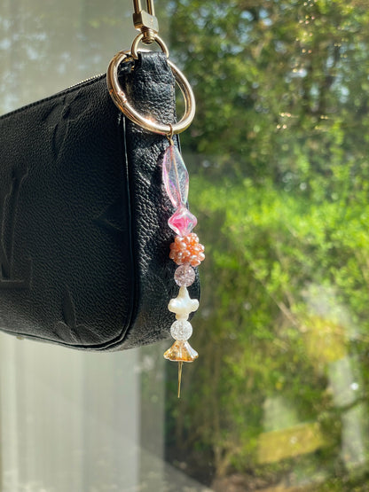Bag/key Charm - Cherry Sunshine